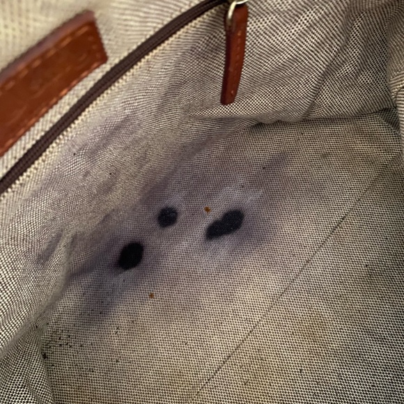 Dooney & Bourke Pink Ostrich Satchel - Picture 7 of 8